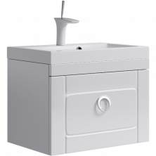 Тумба подвесная с раковиной Aqwella Infinity 60 см Inf.01.06.001