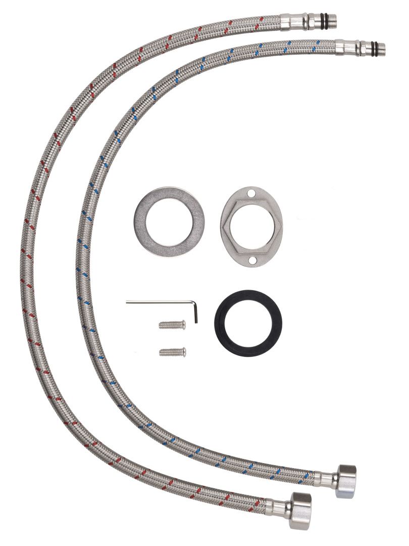 Приобрести смеситель для кухни с гибким изливом wonzon & woghand, брашированный никель (ww-88438003-bn)