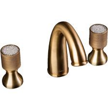 Boheme Смеситель для раковины Royale Cristal, врезной, бронза\кристаллы 317-Royal/CRST