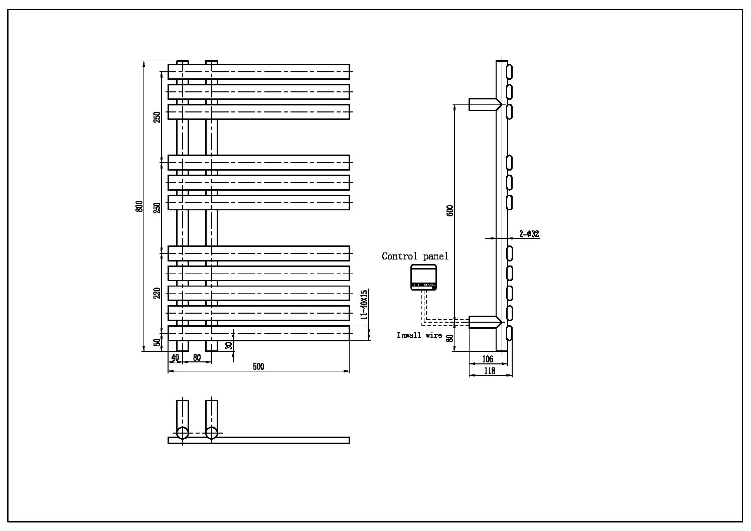 Приобрести boheme полотенцесушитель электрический venturo matt white , сухой 723-mw