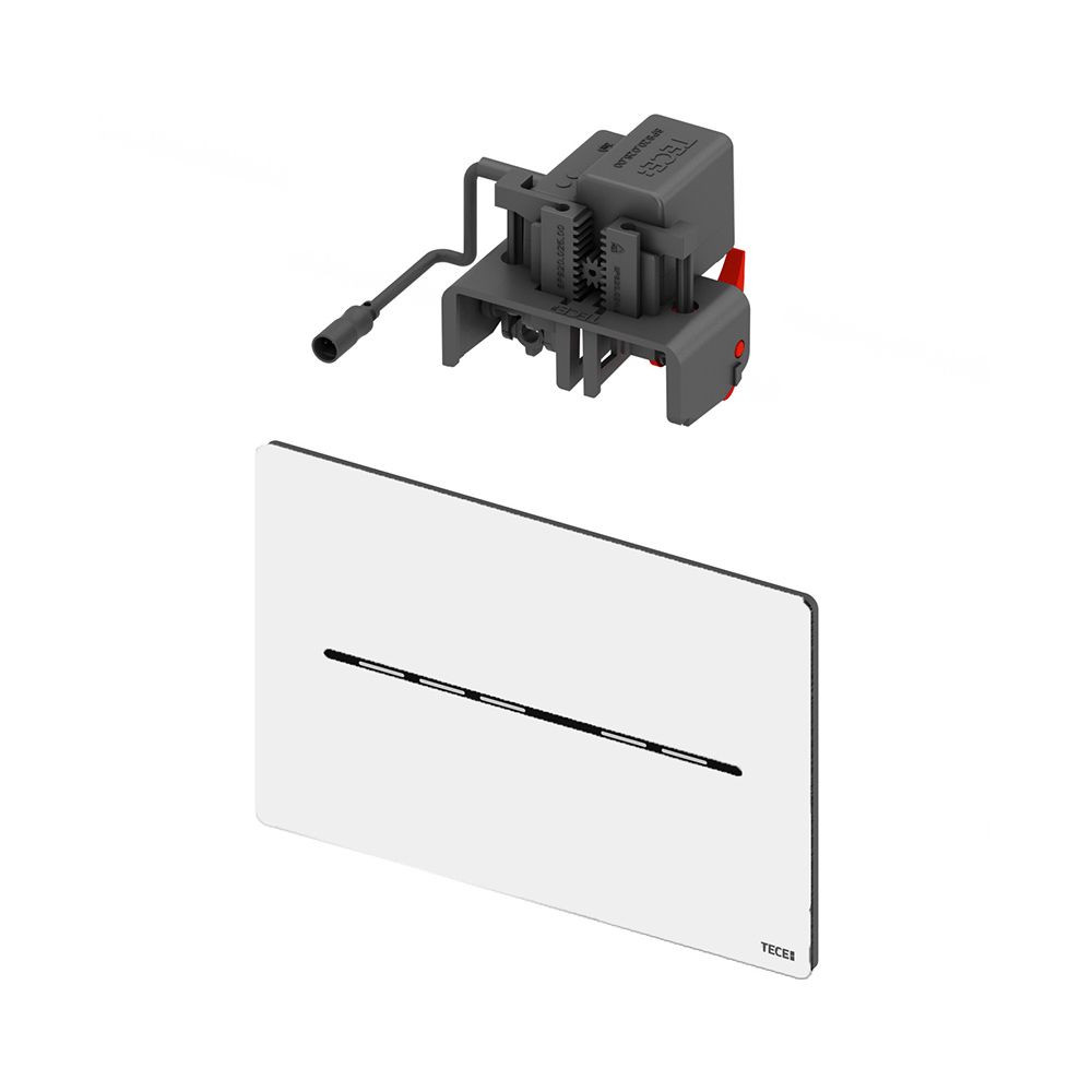 Приобрести tece кнопка смыва solid для инсталляции, бесконтактная 6 v, белая матовая 9240463