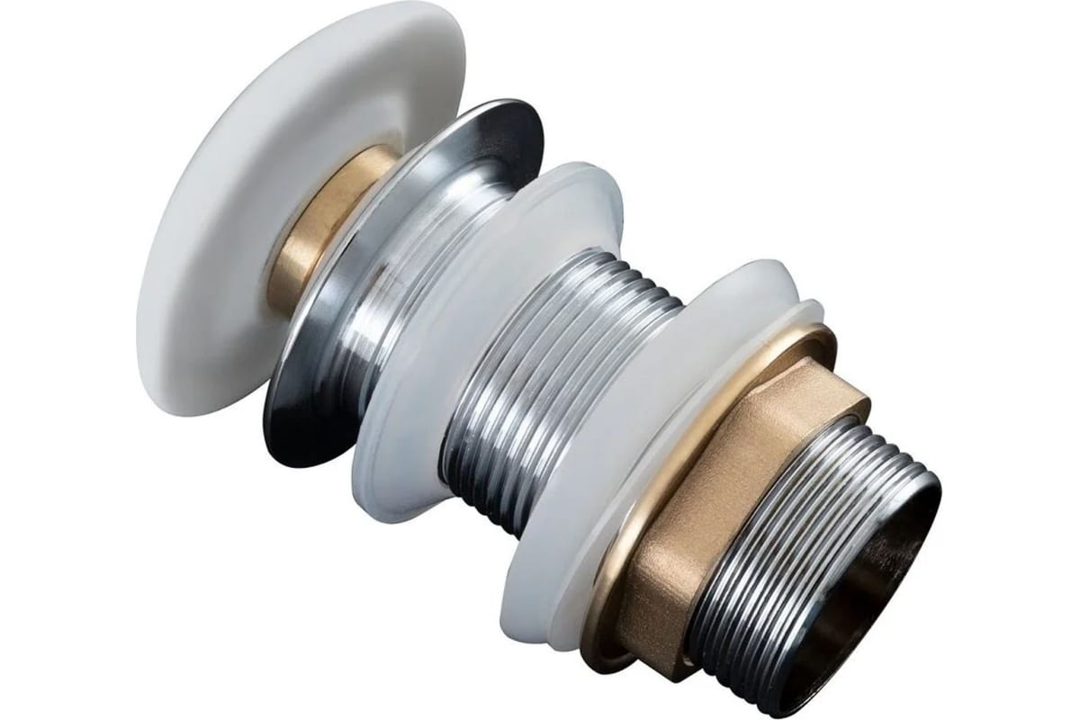 Приобрести aquanet донный клапан белый матовый