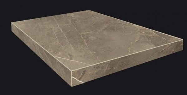 Приобрести ступень coliseumgres portofino серая 45см, угловая, правая, натуральная