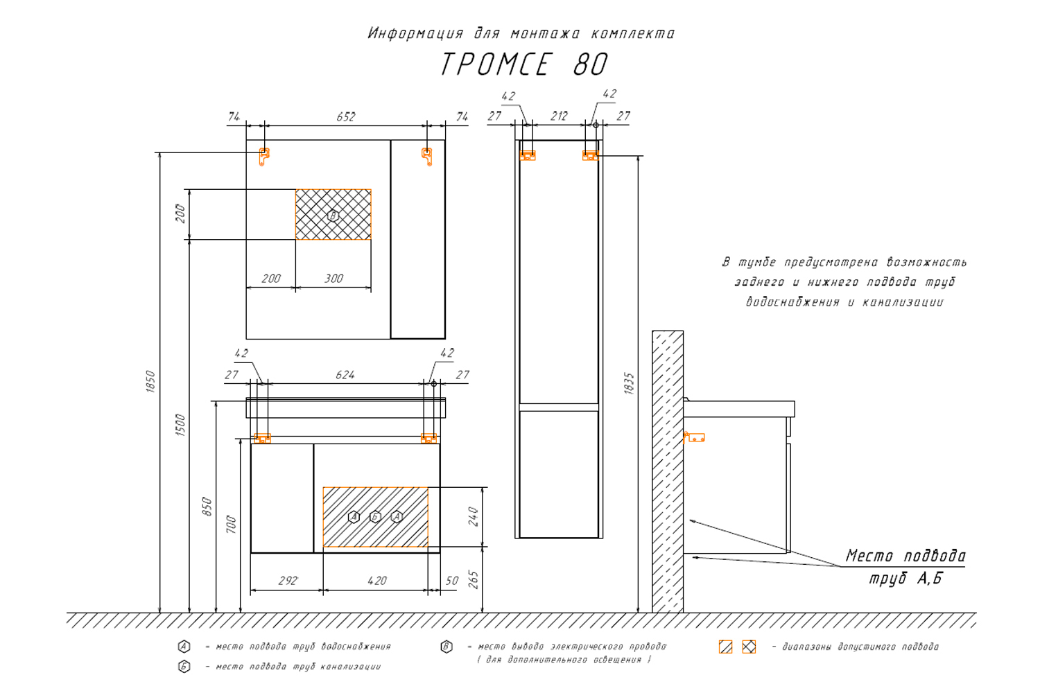 Приобрести сomforty пенал "тромсе-35" дуб сонома
