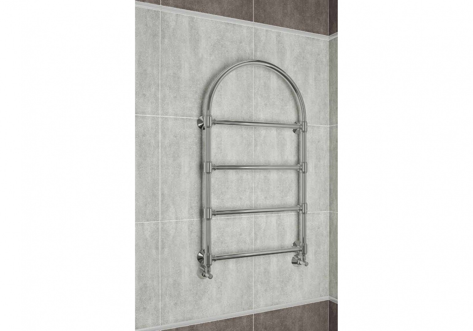 Приобрести полотенцесушитель 500х930 мм водяной terminus версаль п4 4620768885044