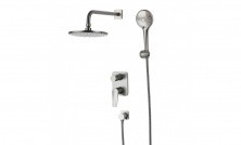 LEMARK Душевая система Bronx, скрытый монтаж, графит LM3729GM