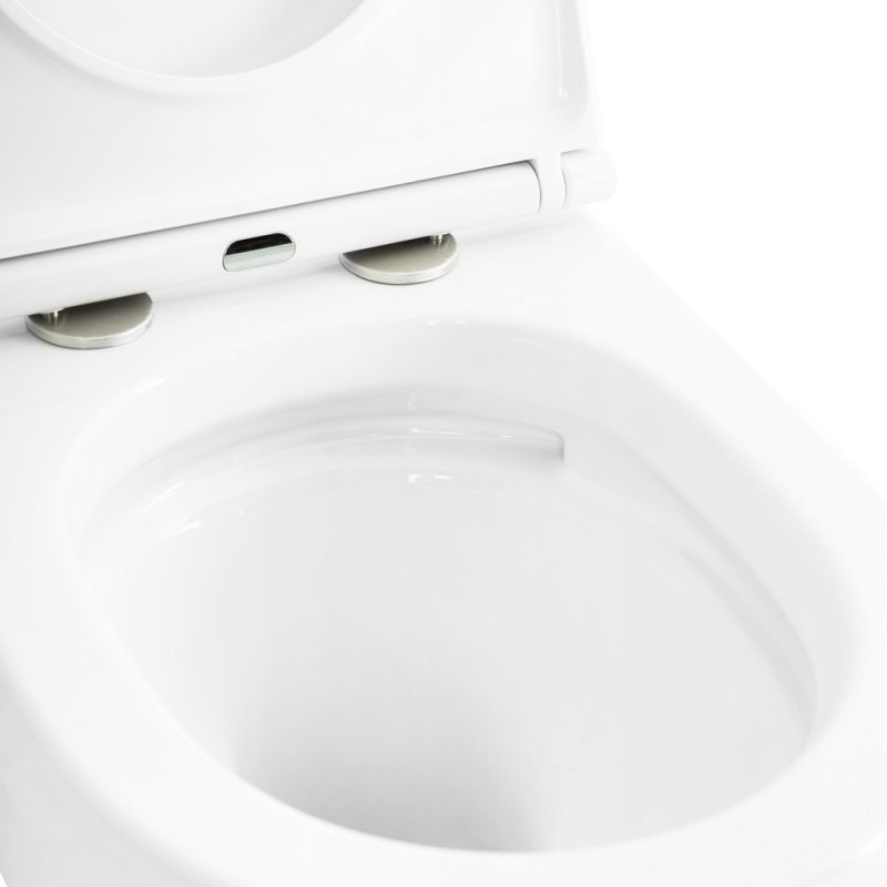 Приобрести cezares подвесной унитаз stylus-tor, безободковый с сиденьем soft close, дюропласт