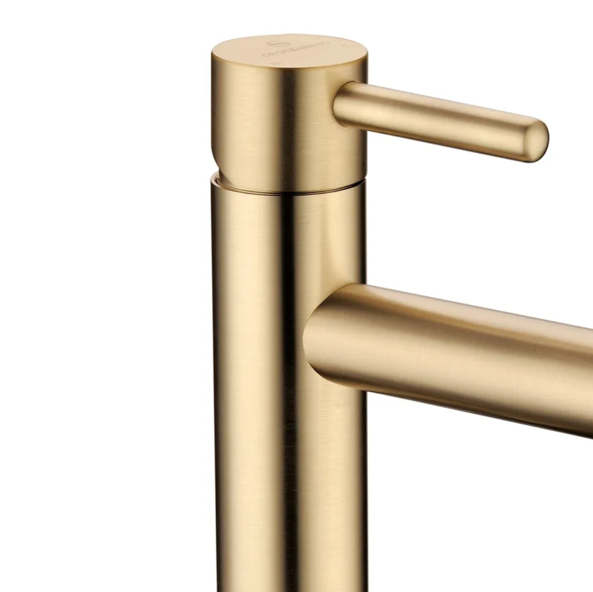 Приобрести grocenberg смеситель для раковины, матовое золото gb2099mg