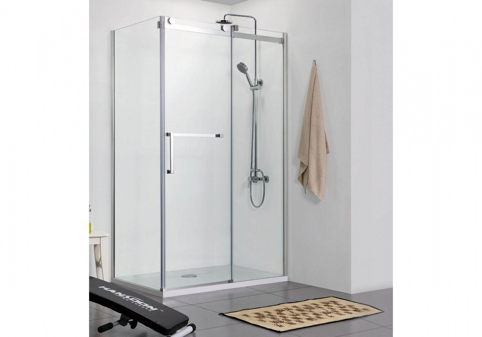 Приобрести душевое ограждение azario vancouver az-nkf1131r 120х100 см,алюминий, прозрачное