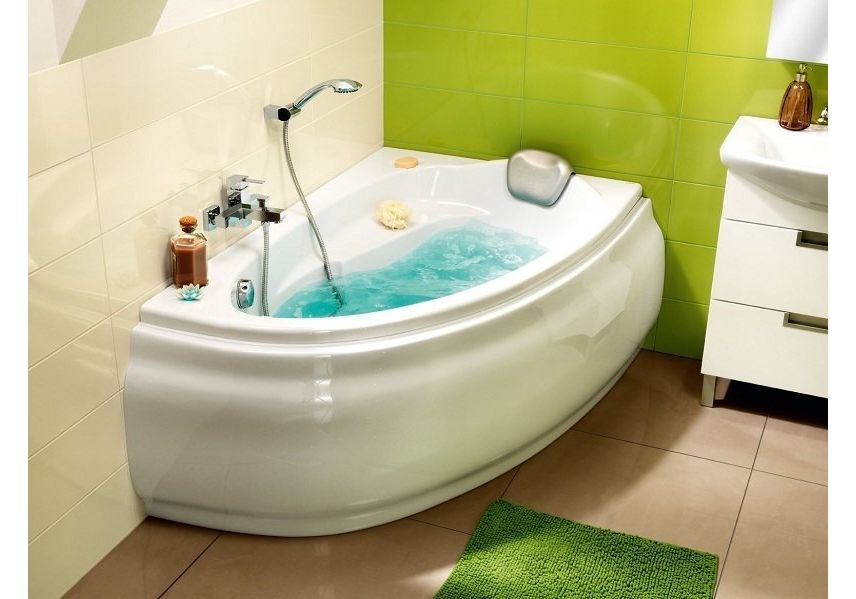 Приобрести акриловая ванна cersanit joanna 150x95 см правая