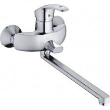 HAIBA Смеситель для ванны 183мм, хром HB-2221