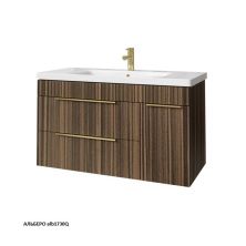 Caprigo Тумба с раковиной MONBAR -Albero 100 см, правая, альберо, шпон
