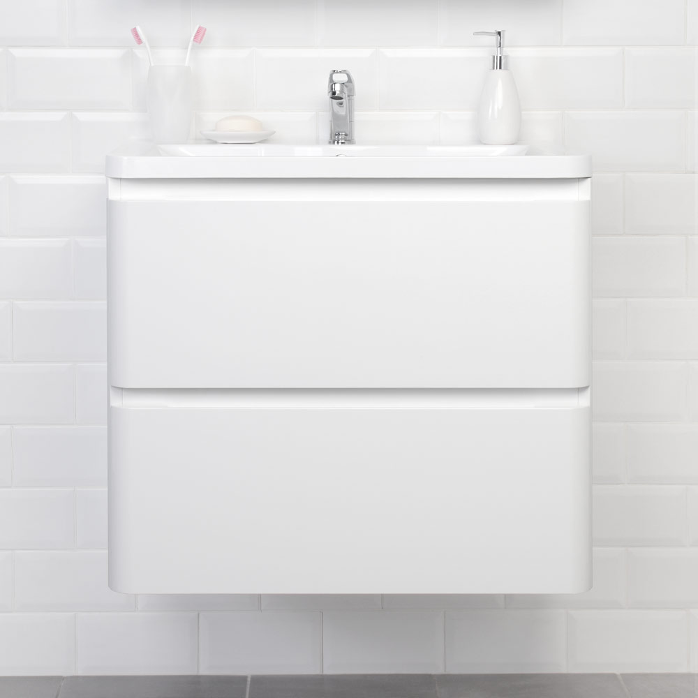 Приобрести тумба подвесная итана roberto 70, с раковиной adel 70.