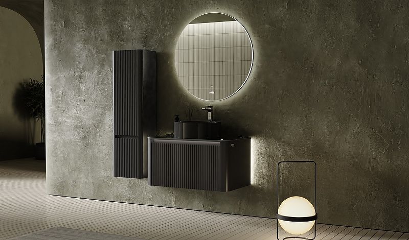 Приобрести jorno пенал подвесной lumino 33 см, антрацит