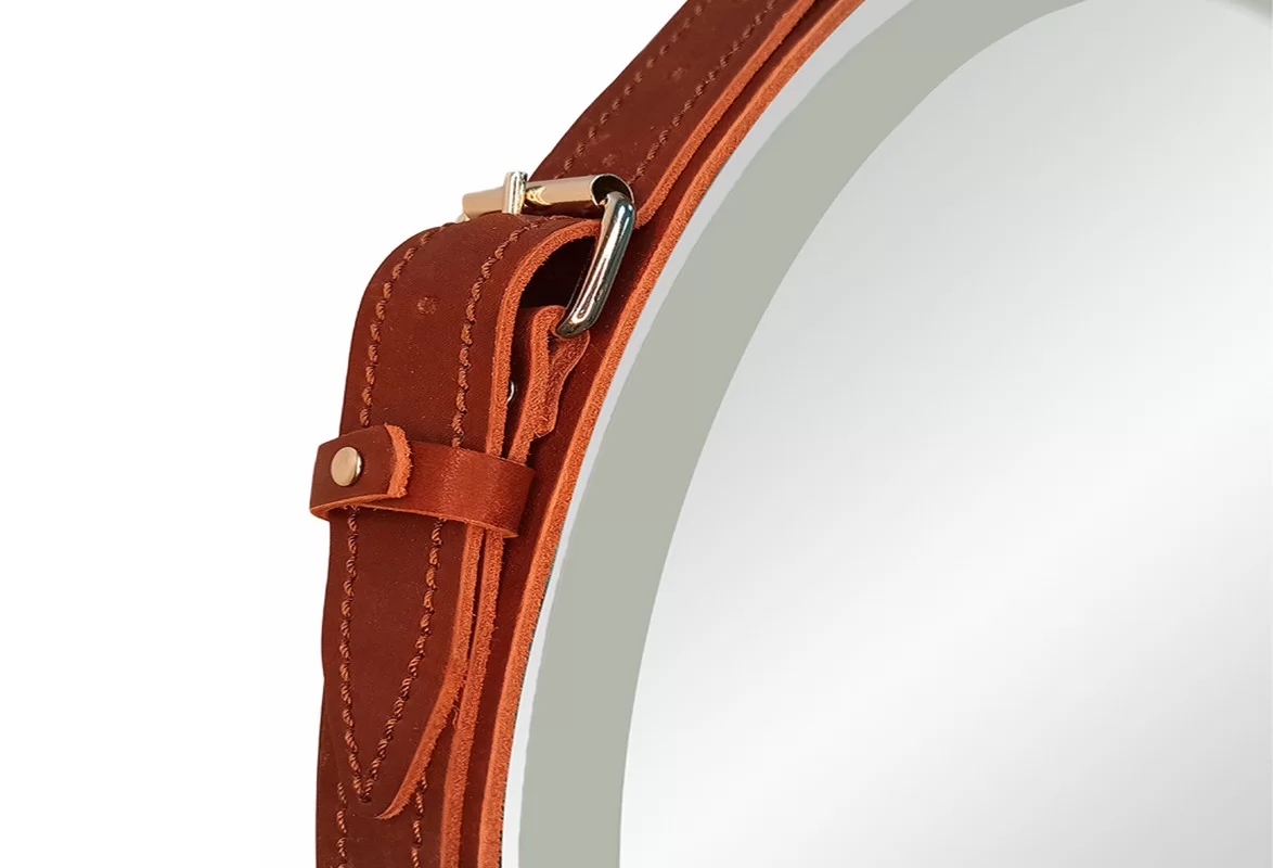 Приобрести continent зеркало с подсветкой millenium brown 80х80 см, коричневое