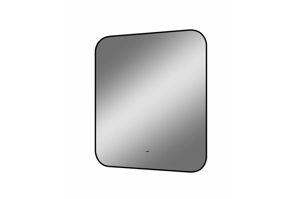 Приобрести continent зеркало с подсветкой torry 60х70 см, черное