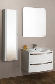 Приобрести cezares тумба подвесная с раковиной comfort 75х57см, белый