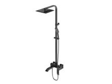 Hayzburg Душеывая система, черный хром HB-3010BCH