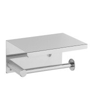 Boheme Держатель для туалетной бумаги с крышкой Uno Chrome 10971-CR