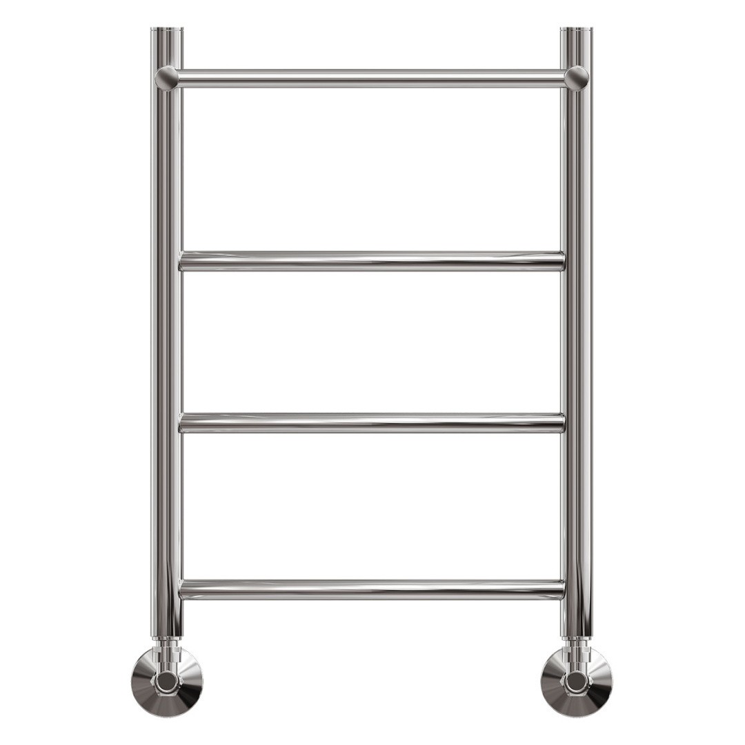 Приобрести полотенцесушитель водяной point 400х600 афина п3 с полкой, хром pn04146p