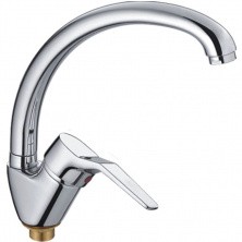 HAIBA Смеситель для кухни 249 мм, хром HB-4163-2