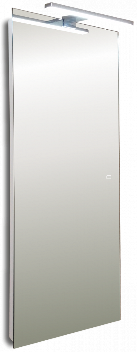 Приобрести azario зеркало люмьер 40х102,5 см, белый, с подсветкой, сенсорный выключатель, диммер, led-00002518
