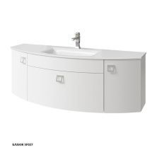 Caprigo Тумба с раковиной LEGATO 140 см, белая