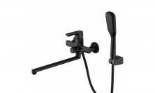 LEMARK Смеситель для ванны Ursus, черный LM7251BL