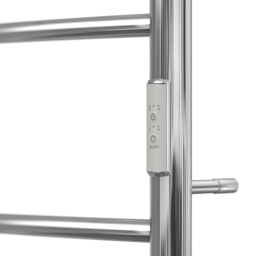 Приобрести полотенцесушитель электрический point 400х600 афина с полкой п3, хром pn04846p