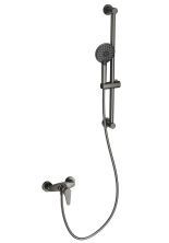 Смеситель для душа с гарнитуром WONZON & WOGHAND, Темный графит (WW-AE3103-BGG)