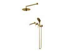 Hayzburg Встраиваемая душевая система, золото HB-4004-3GO
