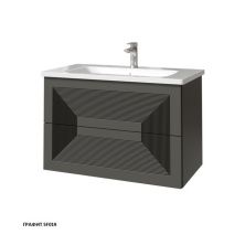 Caprigo Тумба с раковиной MODO Quarta 80 см, графит 35712 8