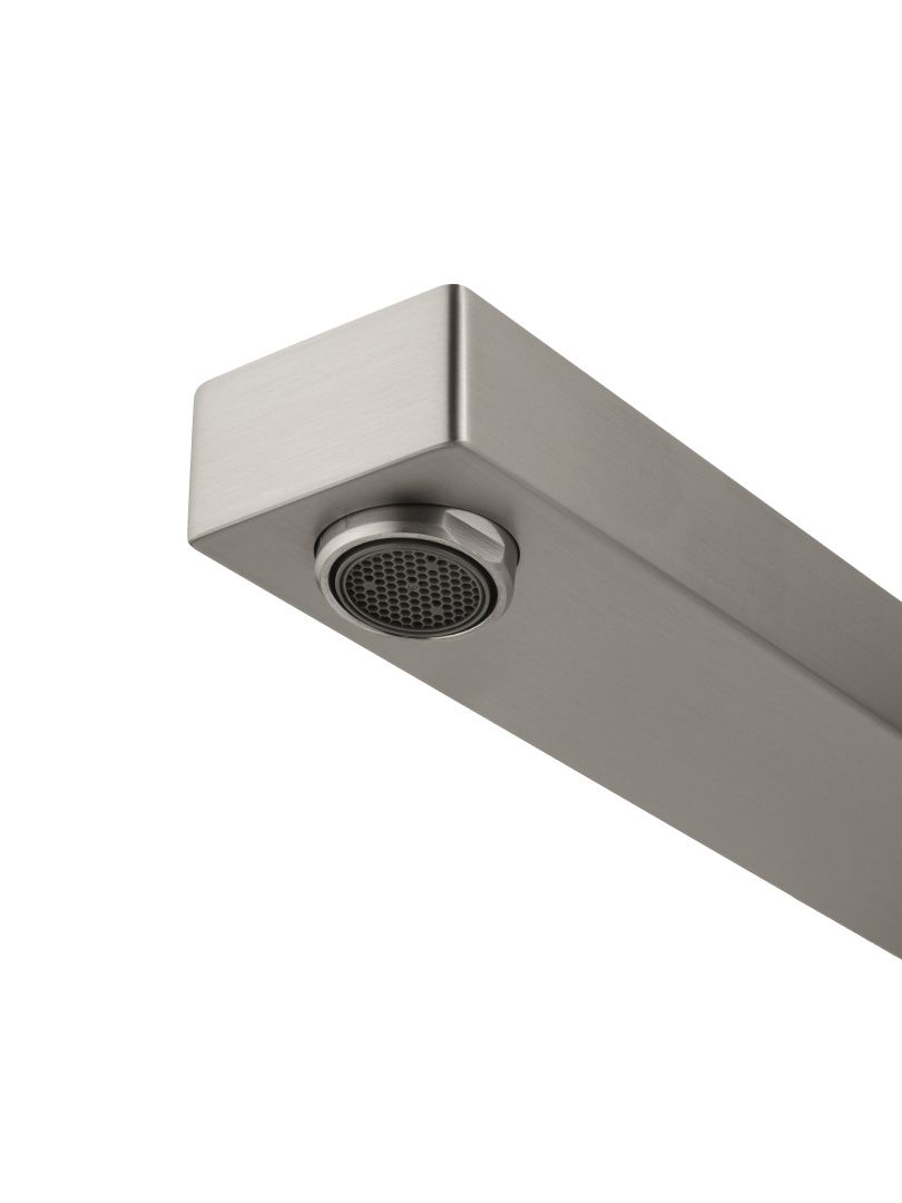 Приобрести смеситель для раковины встраиваемый wonzon & woghand cube 2.0, брашированный никель (ww-88869068-bn)