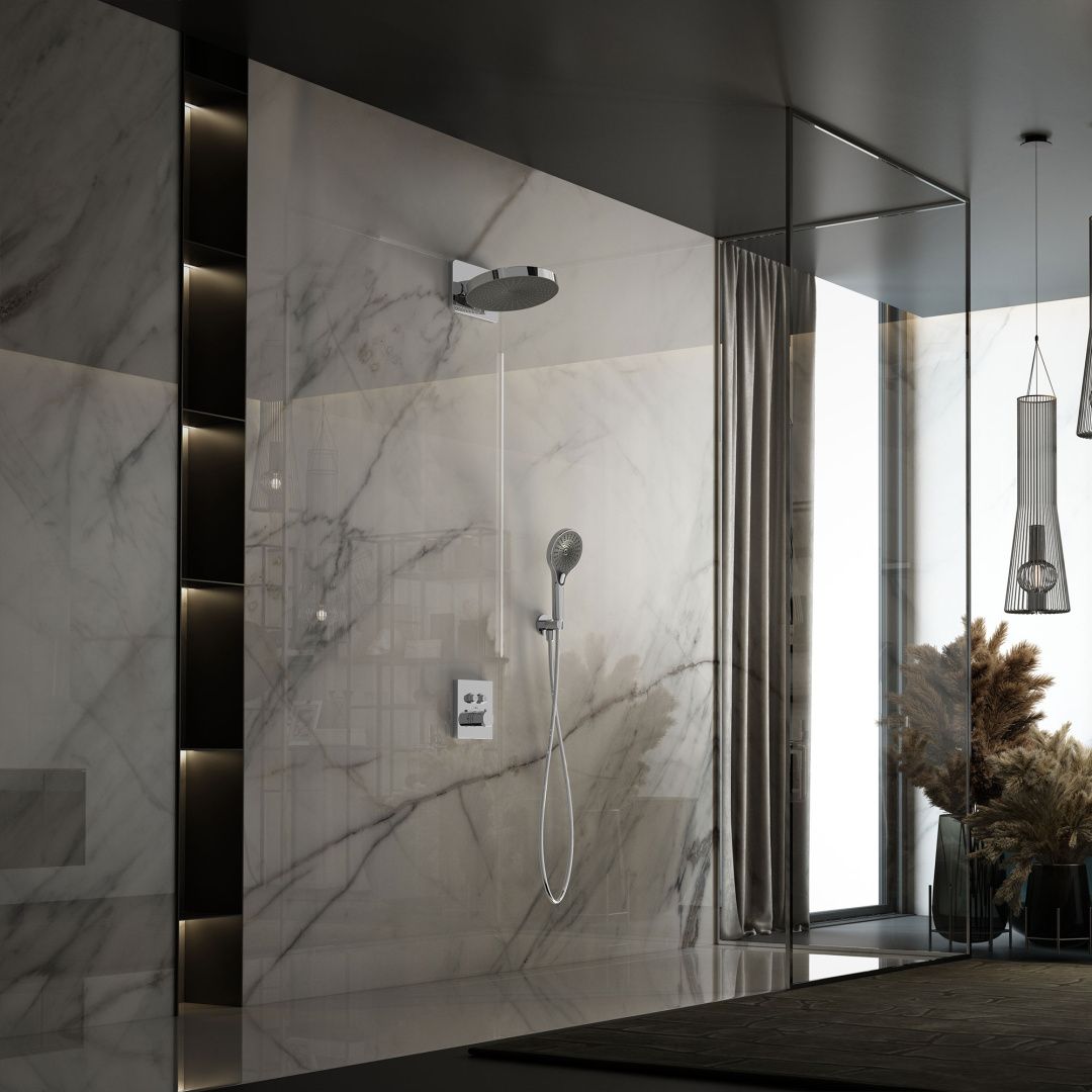 Приобрести vincea встраиваемая душевая система inspire, оружейная сталь vsfw-3i21t1ch