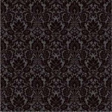 Плитка напольная Керамин Органза 5П Черная 40*40см