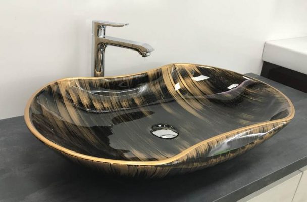 Приобрести раковина накладная ceramalux 66 см mnc 7097