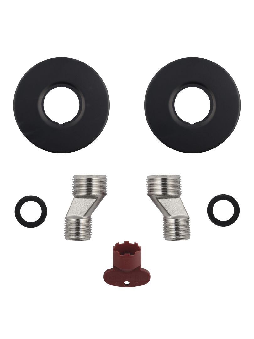 Приобрести смеситель для душа wonzon & woghand arnie, черный матовый (ww-694101-mb)