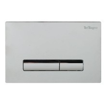 BelBagno Кнопка смыва для инсталляции, GENOVA, хром глянец BB019-GV-CHROME