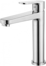 Смеситель для раковины Azario Elvis 232 мм, высокий, хром AZ-WWK168X55C