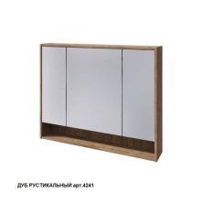 Caprigo Шкаф зеркальный 100см, дуб рустикальный