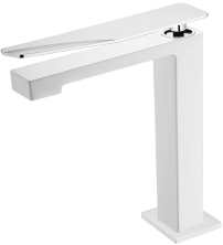 Boheme Смеситель для раковины Q, высокий, белый\хром 142-WCR.2