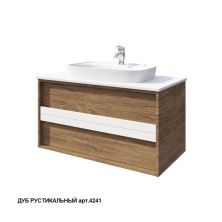 Caprigo Тумба с раковиной BALTIC 100 см, дуб рустальный