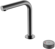 Boheme Смеситель для раковины Tech, автоматический, врезной, оружейная сталь 158-GM