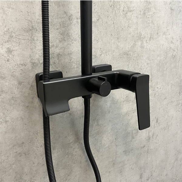 Приобрести comforty смеситель напольный, ff071r-cmt, черный матовый