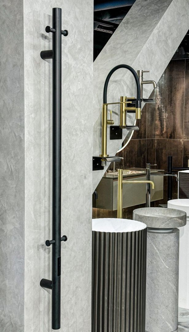 Приобрести boheme полотенцесушитель uno 12х150 см, электрический, черный 726-b