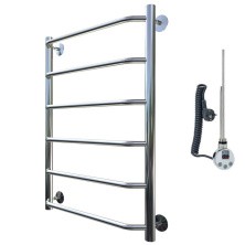Тругор Электрический полотенцесушитель Браво П6 500х800 мм ТЭН1 ЛЦ4, хром 00-00018384