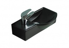 Раковина подвесная CeramaLux 40 см 7947ARMB, чёрный