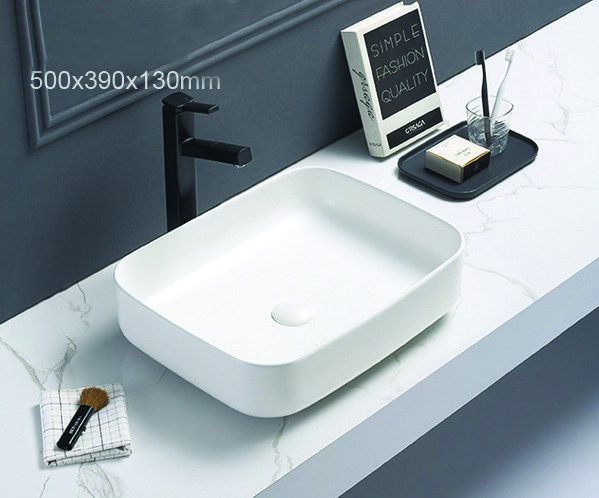 Приобрести azario раковина накладная 50х39 см, белая матовая az-78109-mw