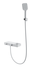 Смеситель для ванны с душем WONZON & WOGHAND Shelf, Белый матовый (WW-B2551-MW)