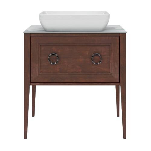 Приобрести тумба напольная со столешницей kerama marazzi plaza classic 80 см pl.c.80.1+1\nut, орех